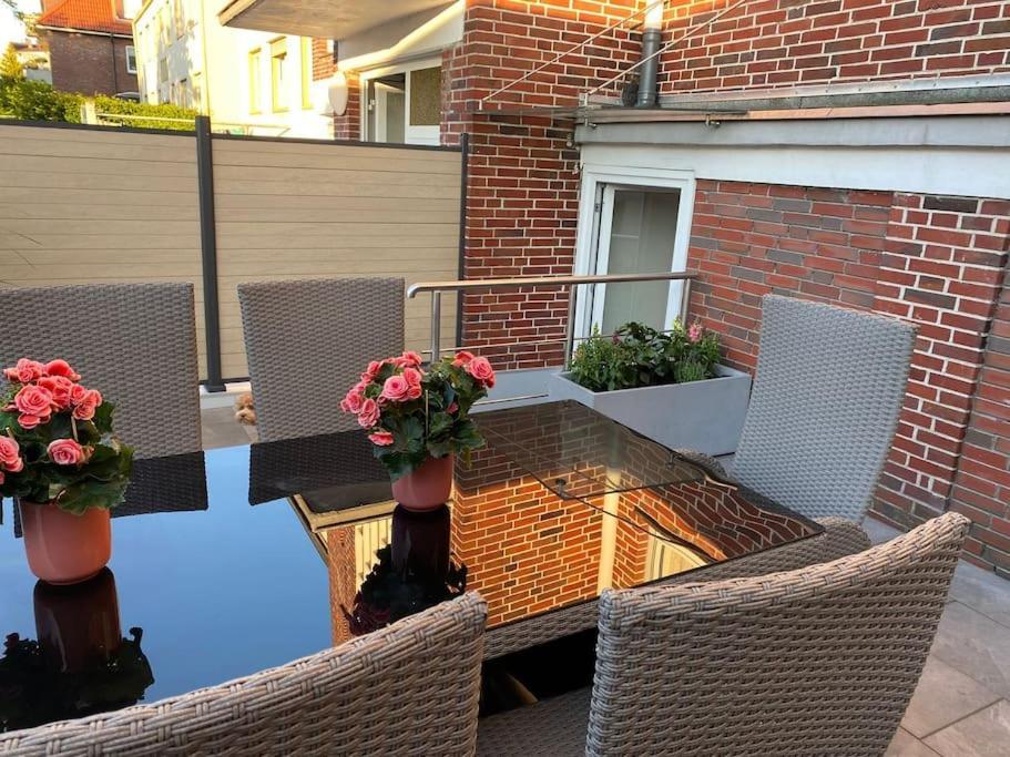 Ferienwohnung Hereinspaziert Вильгельмсхафен Экстерьер фото